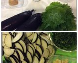 簡単茄子と青じその即席お通し作り方1写真