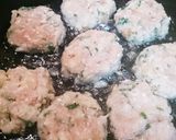 鶏肉の梅しそミニハンバーグ～弁当作り方5写真