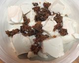 パクチーくずし冷奴作り方2写真