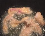 サクサク鶏皮と青梗菜の炒め物作り方2写真