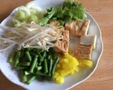 塩ラーメンで♪タイ風焼きそば作り方1写真