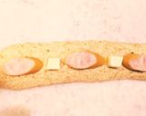 チーズ・ウインナーベーグル♫作り方3写真