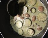 グリーンスープカレーでそうめん作り方5写真