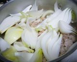新玉ねぎと豚こまのカレー酒粕風味作り方5写真