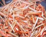 豚肉入りきんぴらごぼう♡お弁当にも～♬作り方5写真