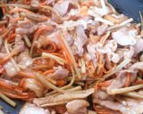 豚肉入りきんぴらごぼう♡お弁当にも～♬作り方6写真