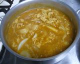 新玉ねぎと豚こまのカレー酒粕風味作り方8写真