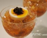ジュレとキャビアのせ夏野菜のラタトゥイユ作り方11写真