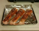 鮭のごま味噌焼き作り方3写真