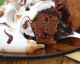 板チョコチップ♪　ココアシフォンケーキ作り方31写真