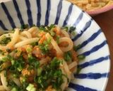 簡単・シャケ人参の混ぜうどん 子供にも作り方5写真
