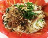 ミョウガと大葉のぶっかけ素麺作り方4写真