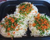 ホットプレートで広島風！お好み焼き作り方4写真