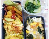 お弁当にも。梅おかか炒り卵おにぎり作り方6写真