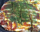 ホットプレートで広島風！お好み焼き作り方16写真
