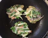 ニラといかのチヂミ作り方4写真
