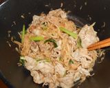千切り生大根と豚ばら薄切り肉のさっと煮作り方4写真