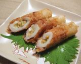 ちくわ納豆揚げ作り方6写真