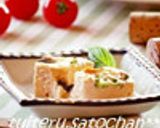 ＊タルト型で♪色いろ豆腐の千草焼き＊作り方14写真
