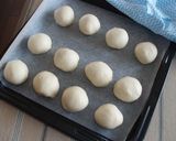 美味! クリームチーズ入りあんぱん作り方3写真