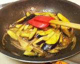 ＊ナスとみょうがの生姜醤油炒め＊作り方3写真