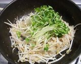 ポン酢でもやしとツナの炒り卵作り方3写真
