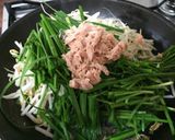 ニラもやしシーチキン炒め作り方1写真