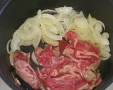 割下簡単！あるものですき焼き丼作り方3写真
