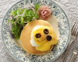 エッグベネディクト風♪パンケーキ作り方14写真