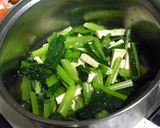 小松菜と油揚げの煮浸し作り方3写真