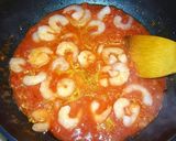 簡単☆濃厚！エビのトマトクリームパスタ作り方2写真