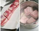 漫画めし:肉魅のトンポーロウカレー丼作り方1写真
