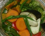 ヘルシー！蒸し野菜サラダ作り方2写真