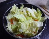 キャベツのトマト煮作り方3写真