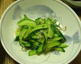 ちりめんときゅうりの炒め物作り方5写真