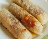 生春巻の皮で♪ナスミートチーズフライ作り方11写真