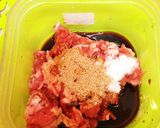 ☆ガッツリ豚の甘辛のっけ飯☆作り方1写真