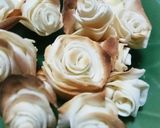 餃子の皮で薔薇の花♪作り方9写真
