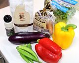塩糀でカラフルスープ☆夏野菜を食す！作り方1写真