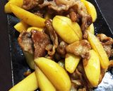 じゃがいもと豚肉のオイスターバター炒め作り方7写真
