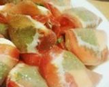 ♡大葉でカプレーゼ♡作り方5写真