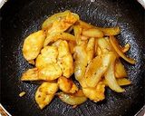 ささみと玉葱のカレー炒めのせ塩らーめん作り方5写真
