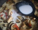 自宅で簡単！きのこチキングリーンカレー作り方3写真
