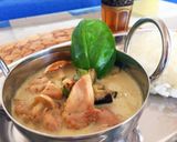自宅で簡単！きのこチキングリーンカレー作り方4写真