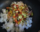 夏バテ予防！「ヘルシー夏野菜チャーハン」作り方4写真