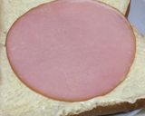 簡単朝ごはん♡ハムチーズトースト♡作り方2写真