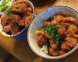 鶏唐揚げ甘酢さっぱり丼ぶり作り方5写真