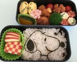 海苔だけで簡単可愛いキャラ弁★お絵描き風作り方7写真