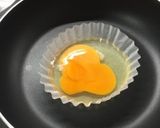 イングリッシュマフィン用の目玉焼き♪作り方2写真