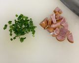 シャウエッセンでふわとろ納豆オムレツ作り方1写真
